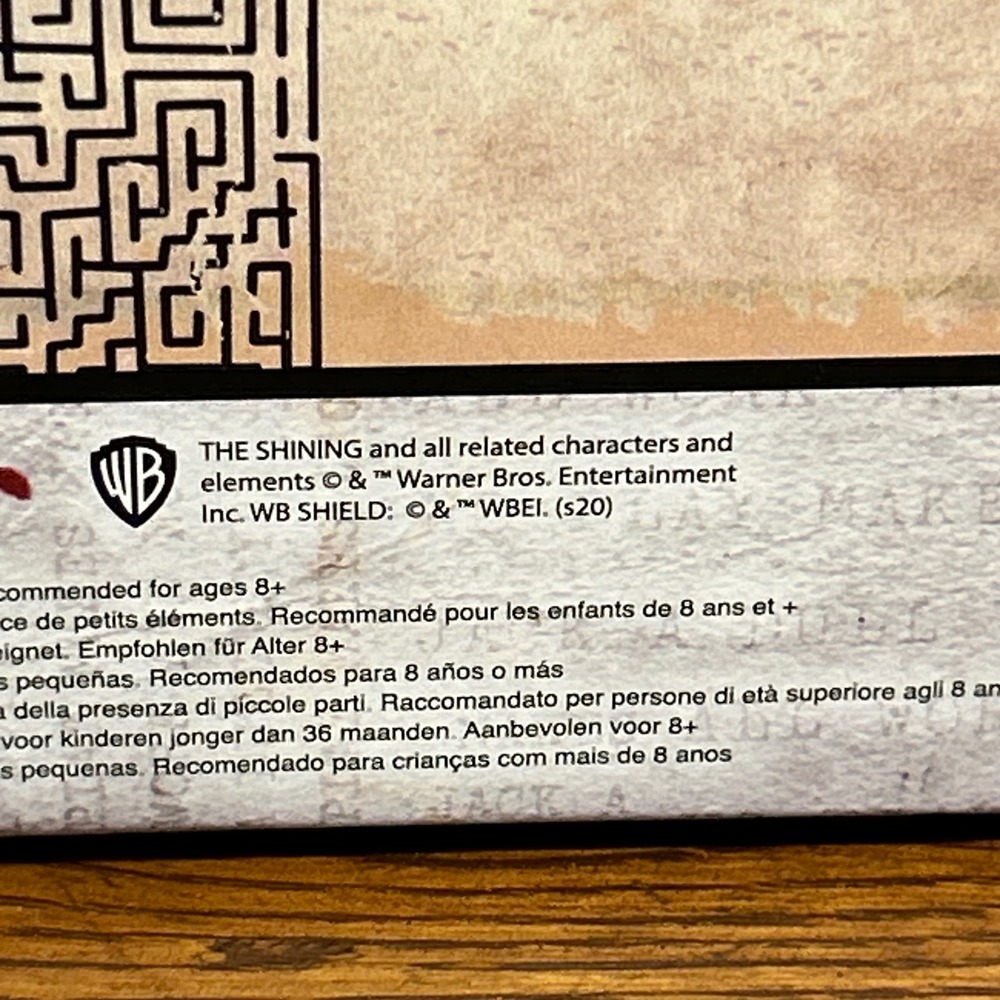 The Shining Overlook Hotel Floor Plan 1000 Piece Jigsaw Puzzle‎ Paladone Horror - Picture 4 of 4